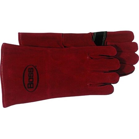 Boss Manufacturing Company Inc Boss Manufacturing 1JL0992K Welder Glove - Fire Retardant 1JL0992K